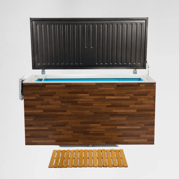 Cold Plunge Tub Built for Home Use, Integrated Chiller System, Ozone Sanitation, UV Resistant Coating