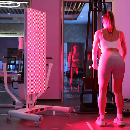 Red Light Therapy Device with Stand - Fixed-Angle Pro Series Professional Edition | Horizontal & Vertical Dual-Mode Stable Base — product view 11