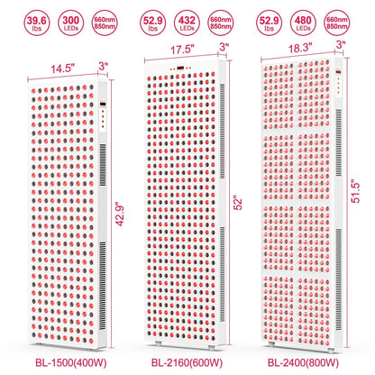 Red Light Therapy Device with Stand - Fixed-Angle Pro Series Professional Edition | Horizontal & Vertical Dual-Mode Stable Base — product view 15