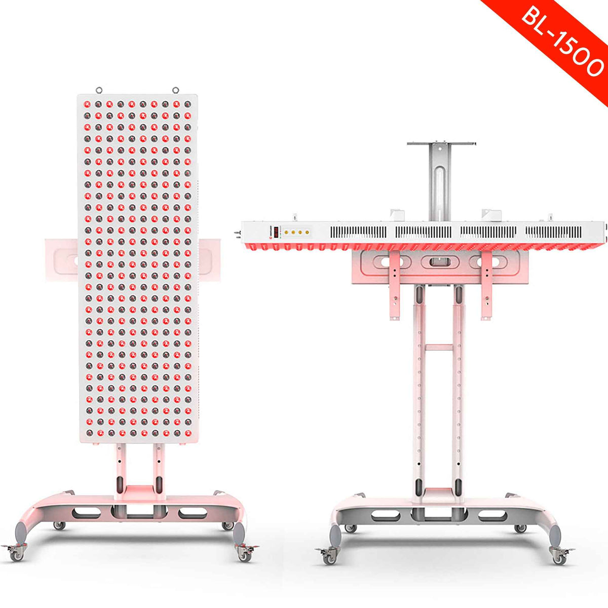 Red Light Therapy Device with Stand - Fixed-Angle Pro Series Professional Edition | Horizontal & Vertical Dual-Mode Stable Base — product view 2