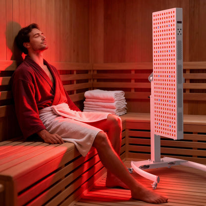 Red Light Therapy Device with Stand - Fixed-Angle Pro Series Professional Edition | Horizontal & Vertical Dual-Mode Stable Base — product view 22