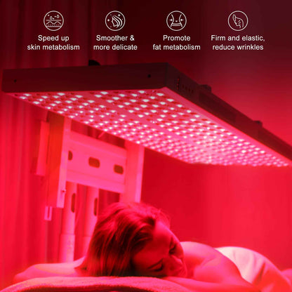 Red Light Therapy Device with Stand - Fixed-Angle Pro Series Professional Edition | Horizontal & Vertical Dual-Mode Stable Base — product view 9